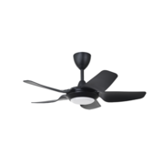 Alpha IRIZ DC MOTOR CEILING FAN 5BLADES 40'' - MATTBLACK | IRIZ-5B/40 LED-MATTBLACK